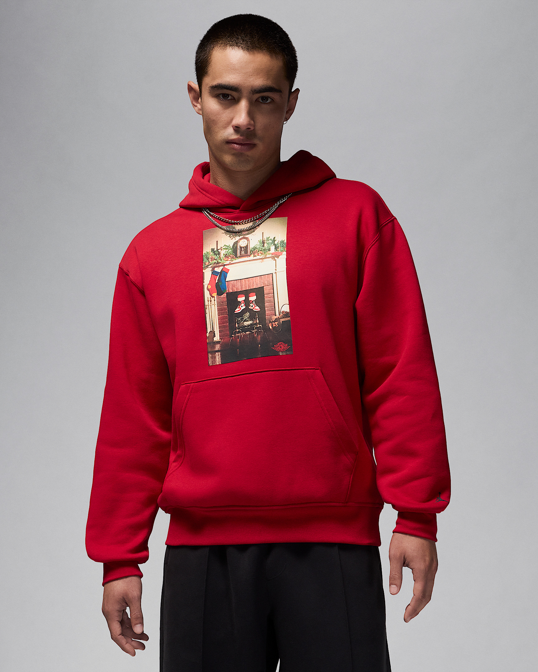 Jordan Jumpman "Chimney" Men's Fleece Pullover Hoodie - 1