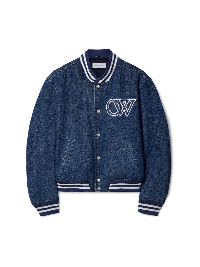 Ow Full Denim Varsity 1