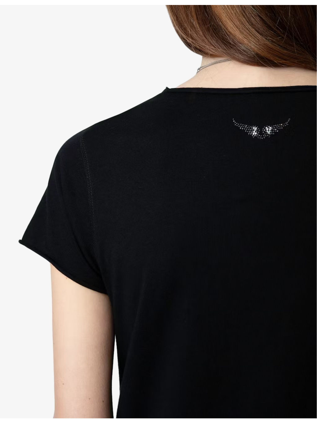Regular-fit button-neck cotton T-shirt - 5