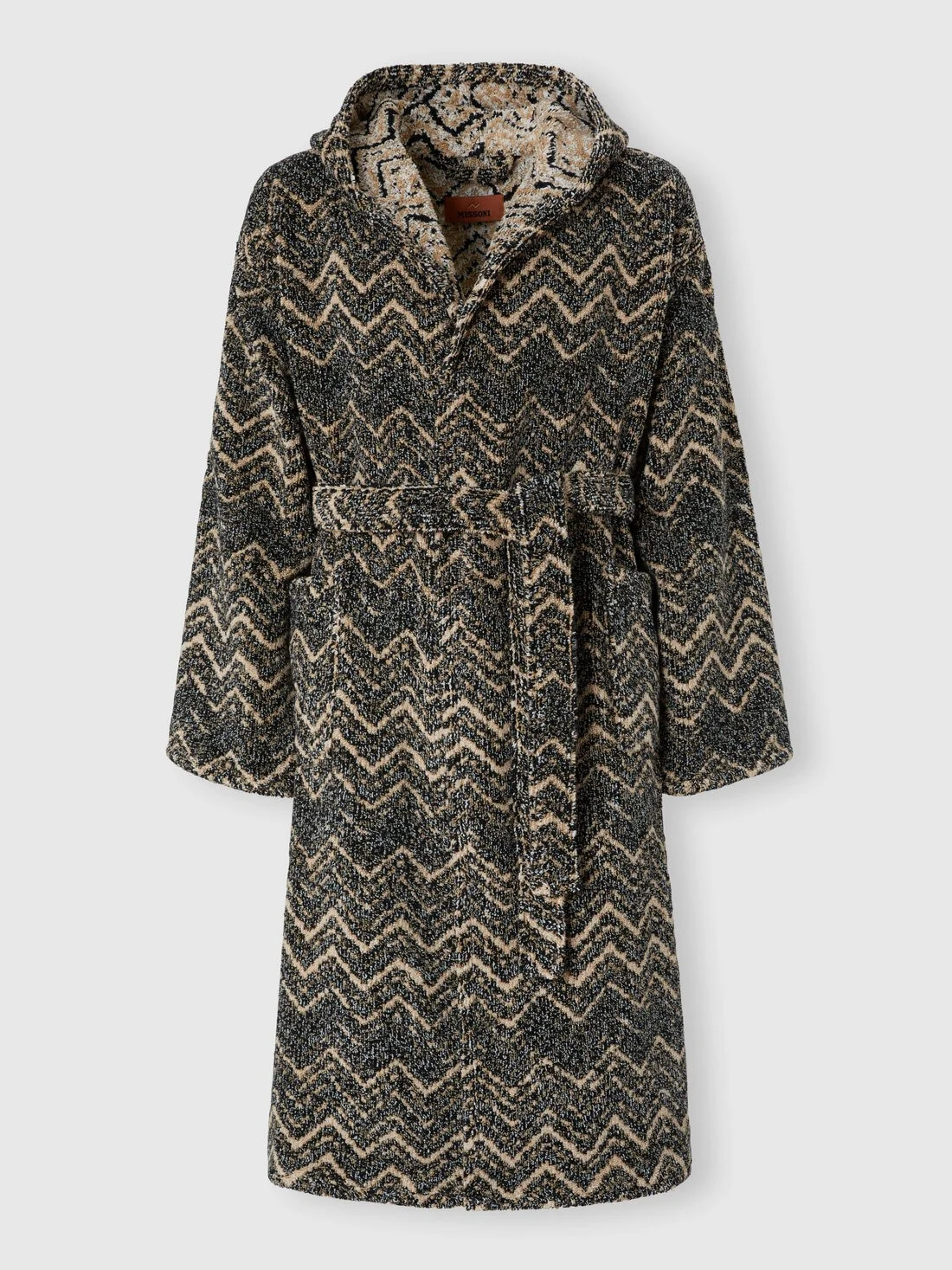 Azul cotton terry chevron bathrobe - 1