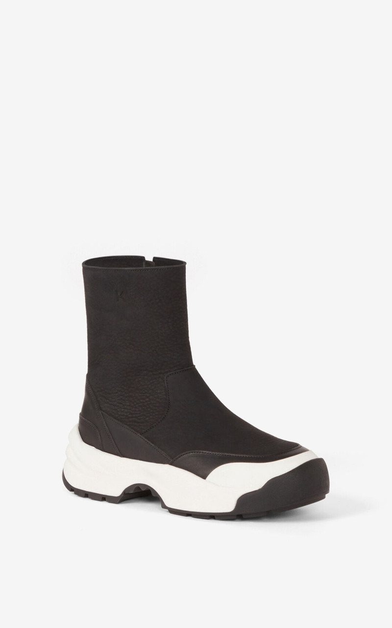 KENZO KENZO Work nubuck boots outlook