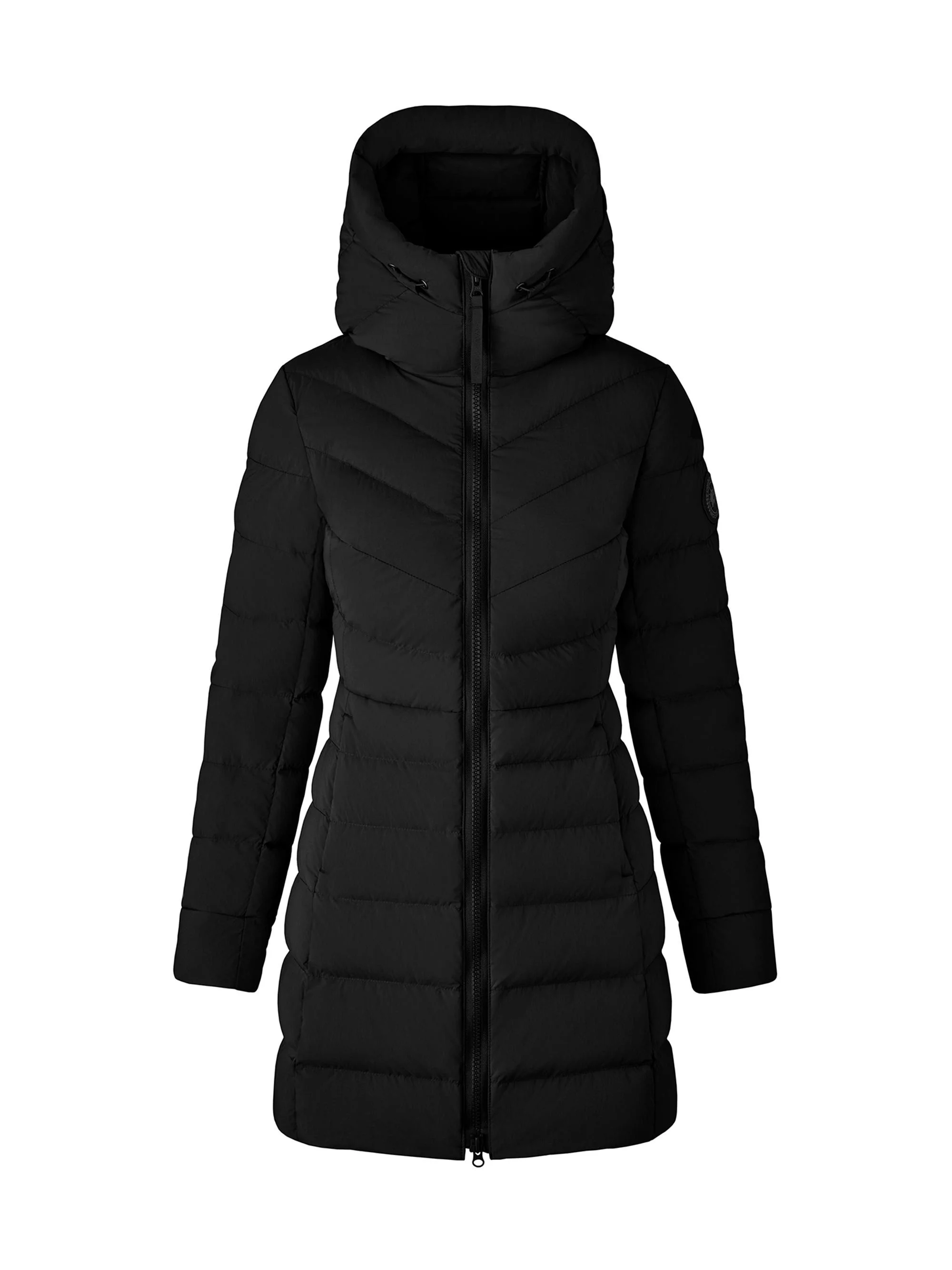 Women's Clair Quilted Coat - Black - 1