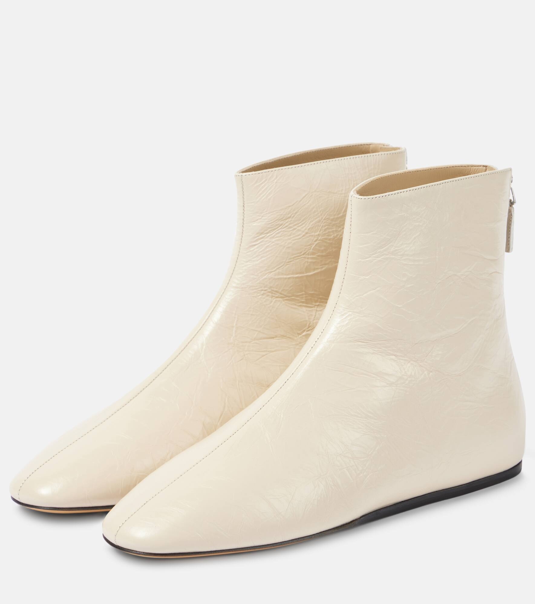 Luna leather ankle boots - 4