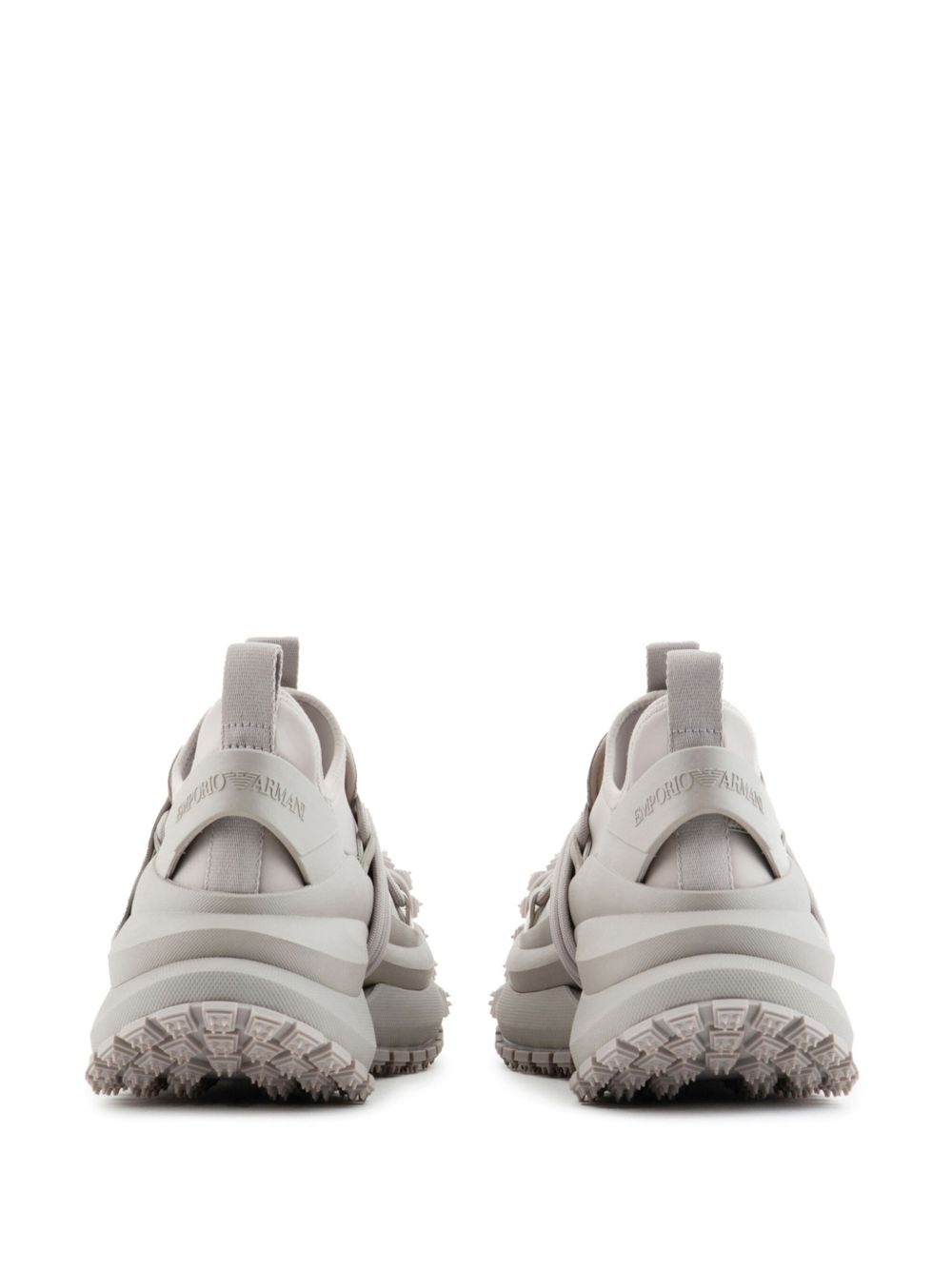 panelled chunky sneakers - 4