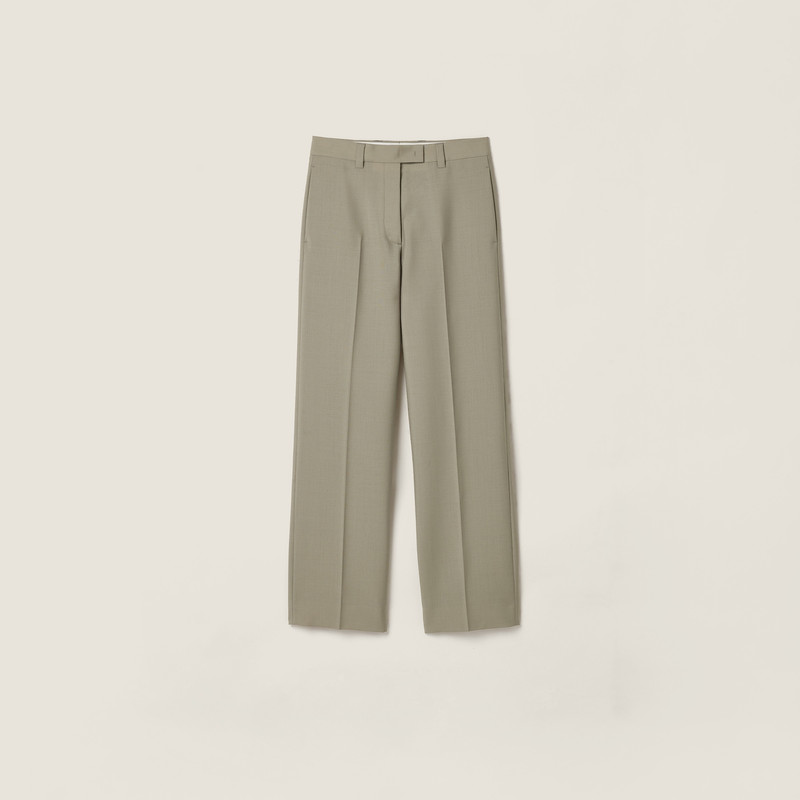 Kid mohair pants 1