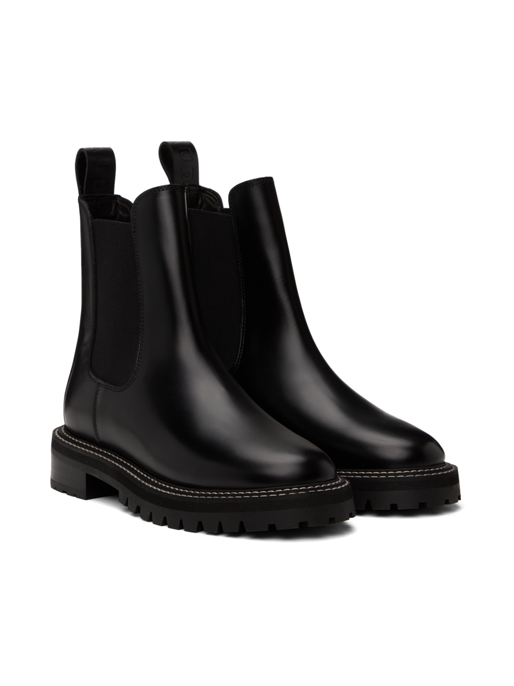 Black Dutch Chelsea Boots - 4