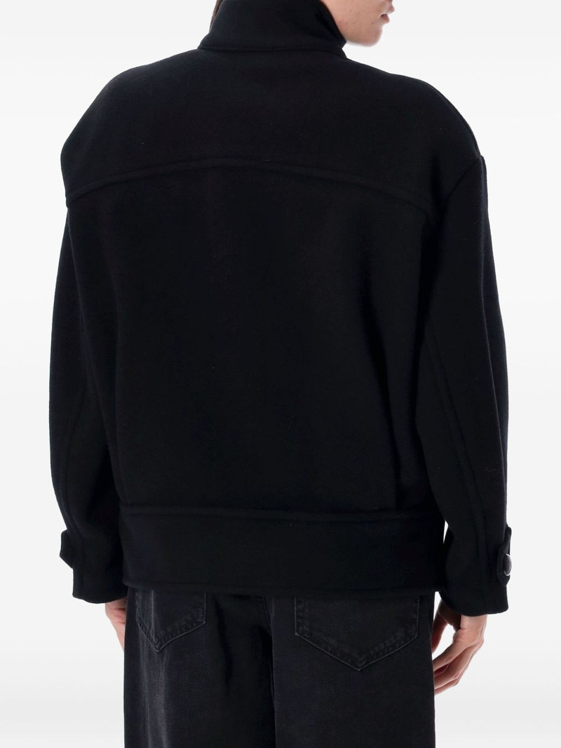Isabel Marant Hanis high-neck button coat outlook