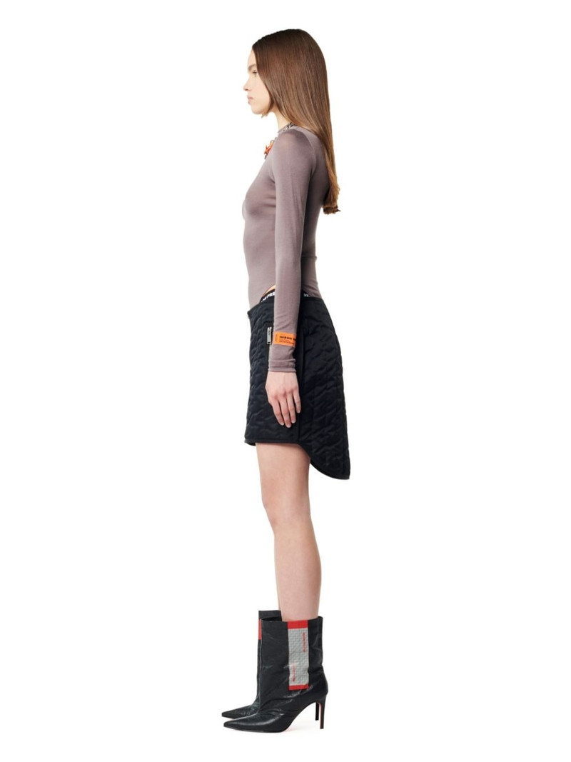 EX-RAY QUILTED SHORT SKIRT 3