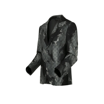 Louis Vuitton Tie Dye Embroidered Evening Jacket outlook