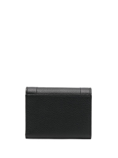 LANCEL logo-patch leather wallet outlook
