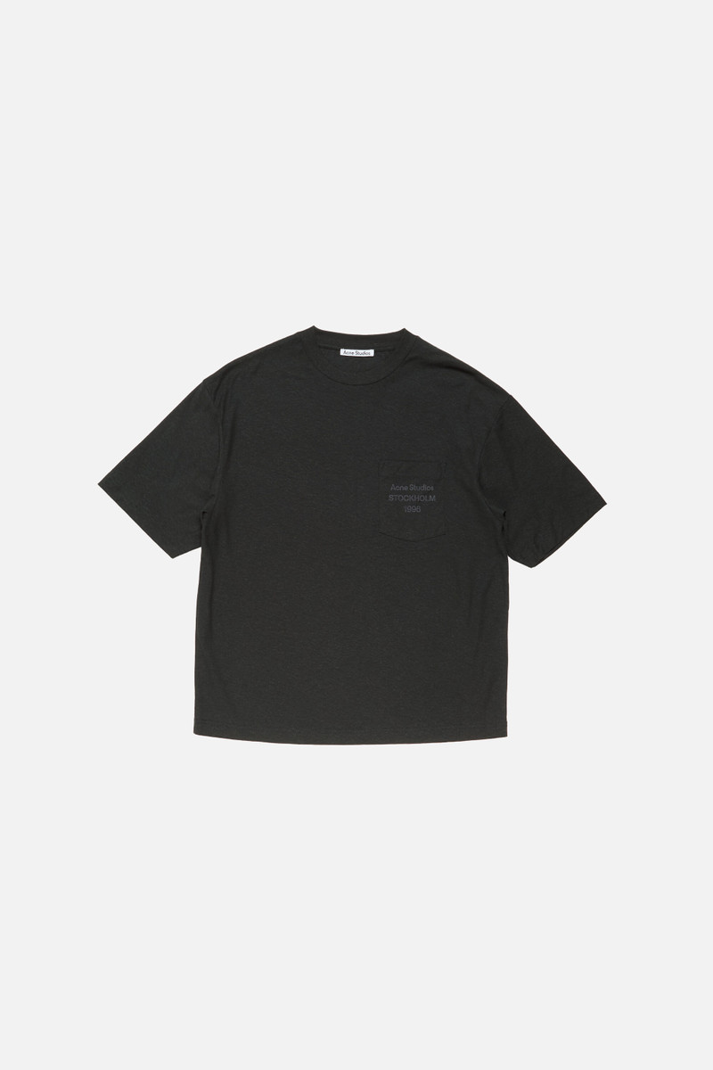 Logo t-shirt - Relaxed unisex fit - Black 6