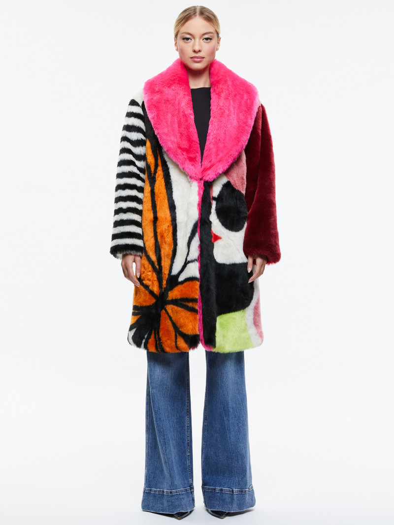 YETTA FAUX FUR COAT 2
