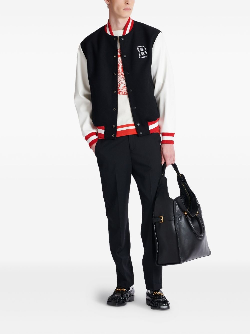 Varsity bomber jacket - 2