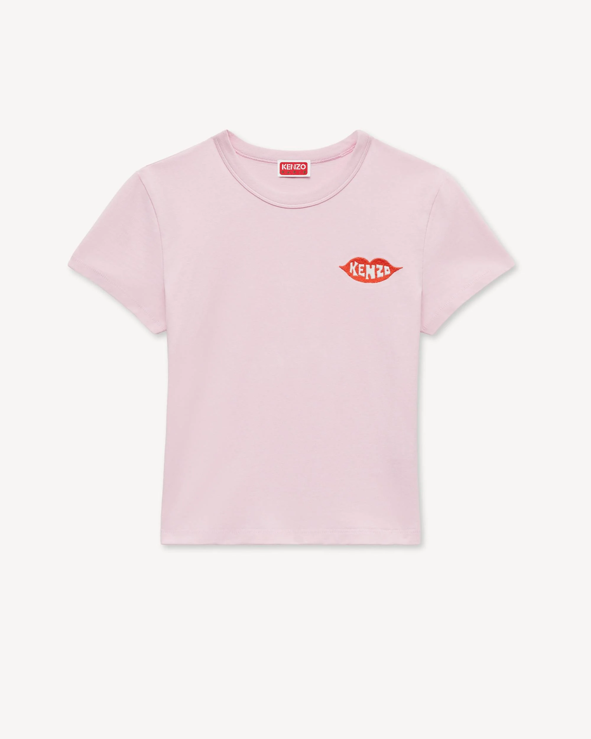 'KENZO Loves' embroidered T-shirt in cotton - 1