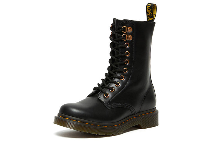 (WMNS) Dr. Martens 1490 Hdw Wanama Martin Boots Black 26871001 - 2