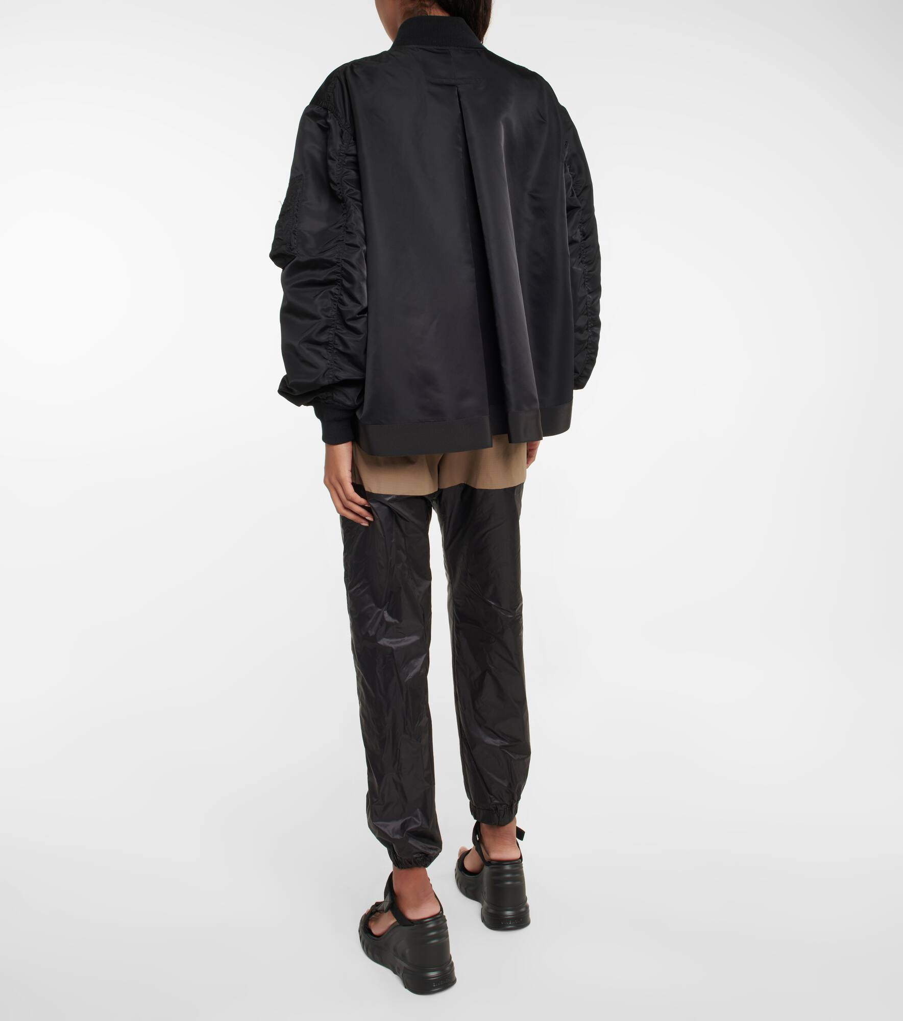 Nylon bomber jacket - 3