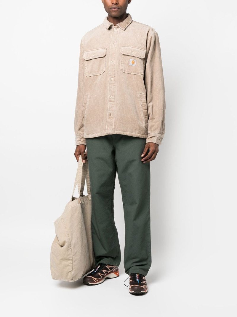Carhartt logo-patch buttoned shirt outlook