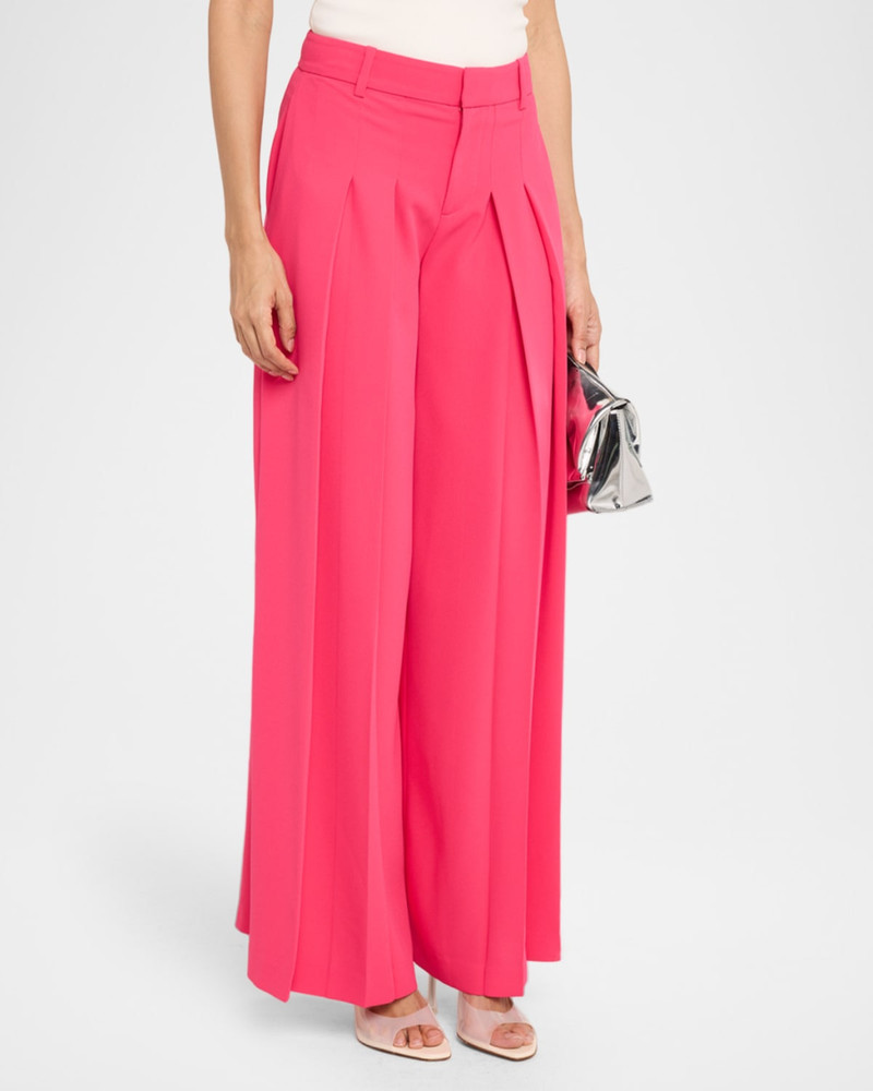 Blaire High-Rise Pleated Trousers 4