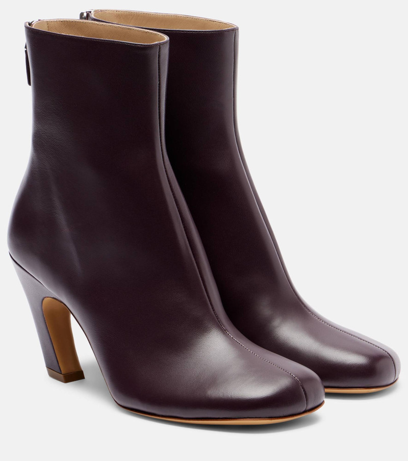 Mica 80 leather ankle boots 1