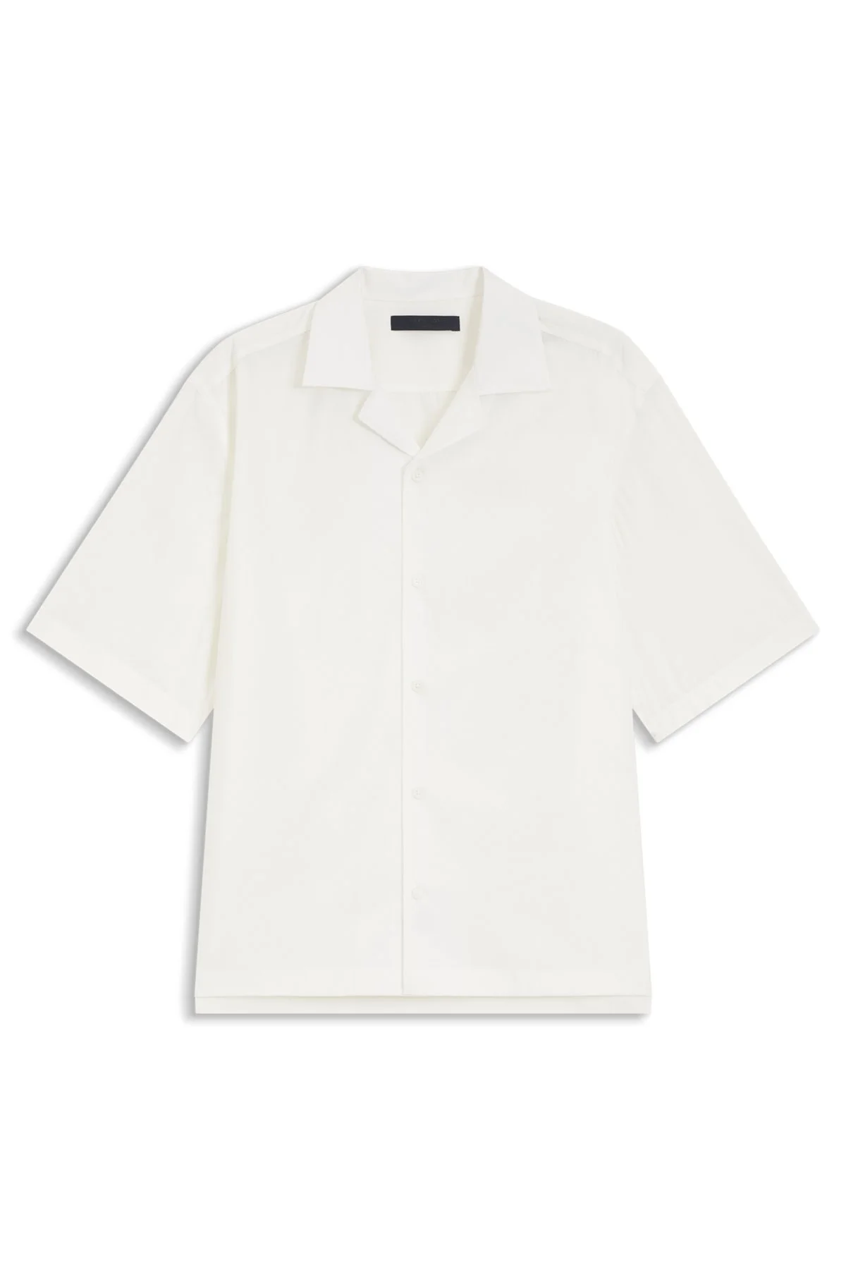 BOSS BY BECKHAM RELAXED-FIT SHIRT IN FLUID FABRIC - 1