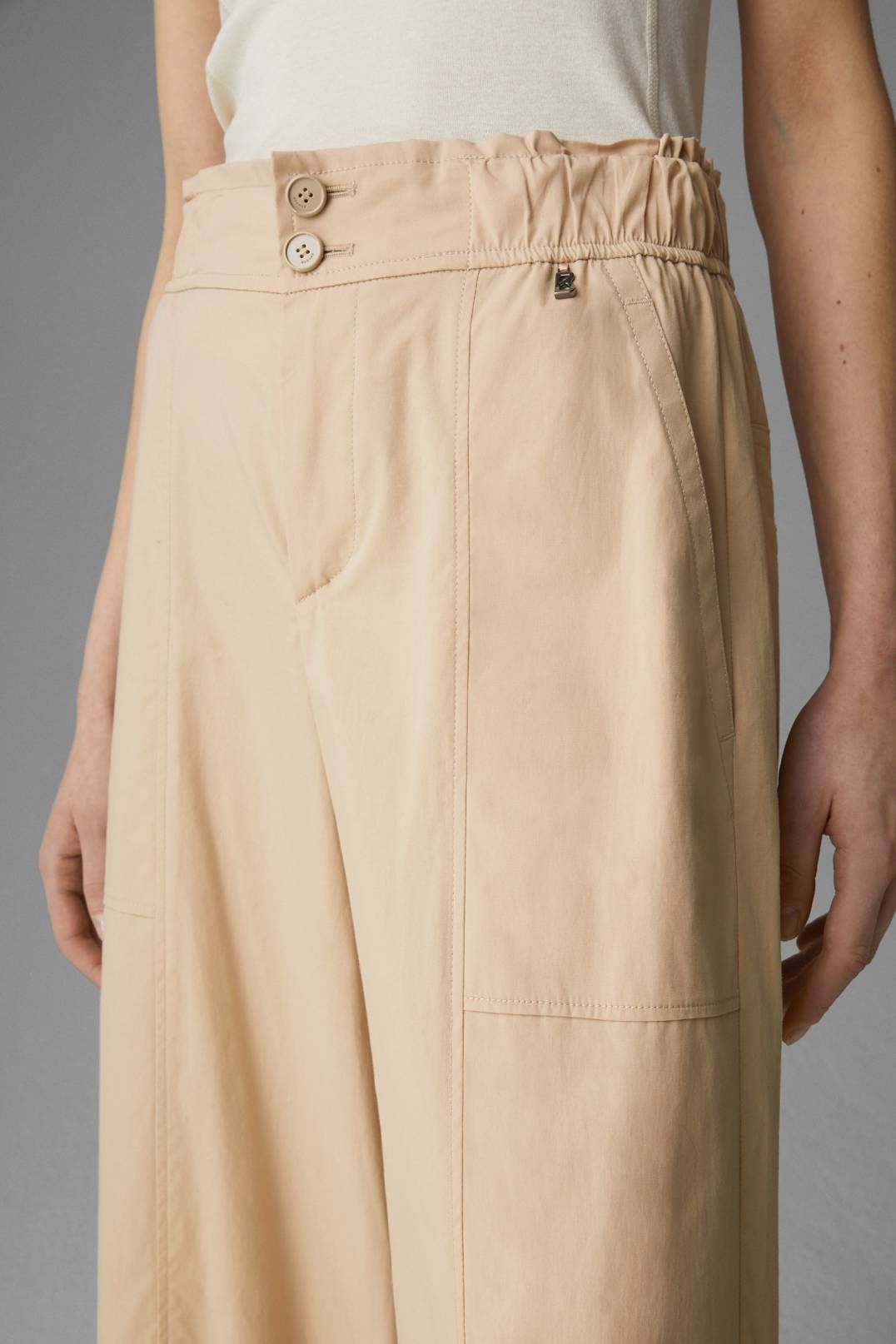 LUISA MARLENE TROUSERS IN BEIGE - 4