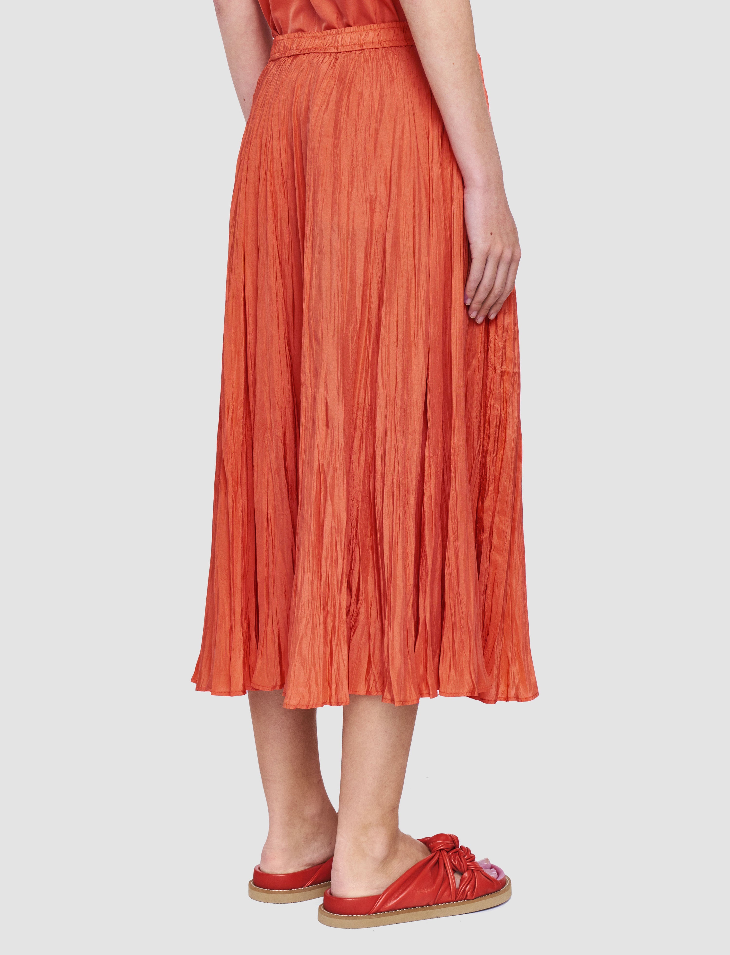 Sully Habotai Silk Skirt - 3