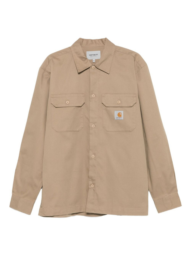 logo-patch shirt 1