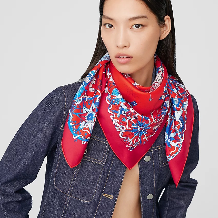 La Folle Parade scarf 90 - 2