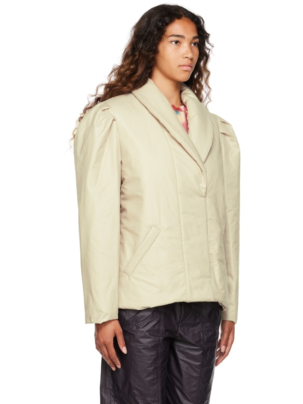 【関税込み】Isabel Marant ベージュ Cilabadi ジャケット Isabel Marant Beige Cilabadi Jacket | REVERSIBLE