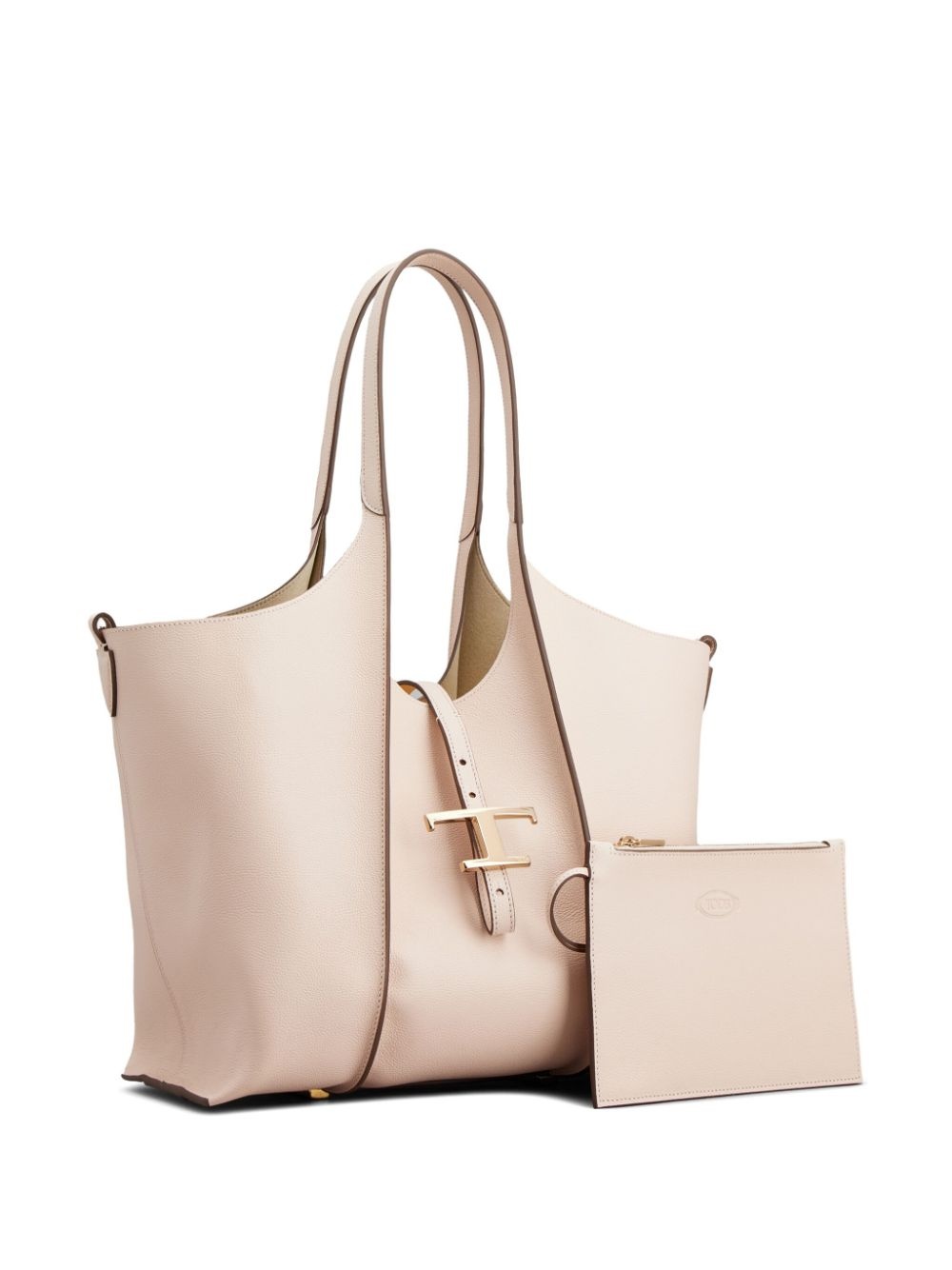 T Timeless leather tote bag - 2