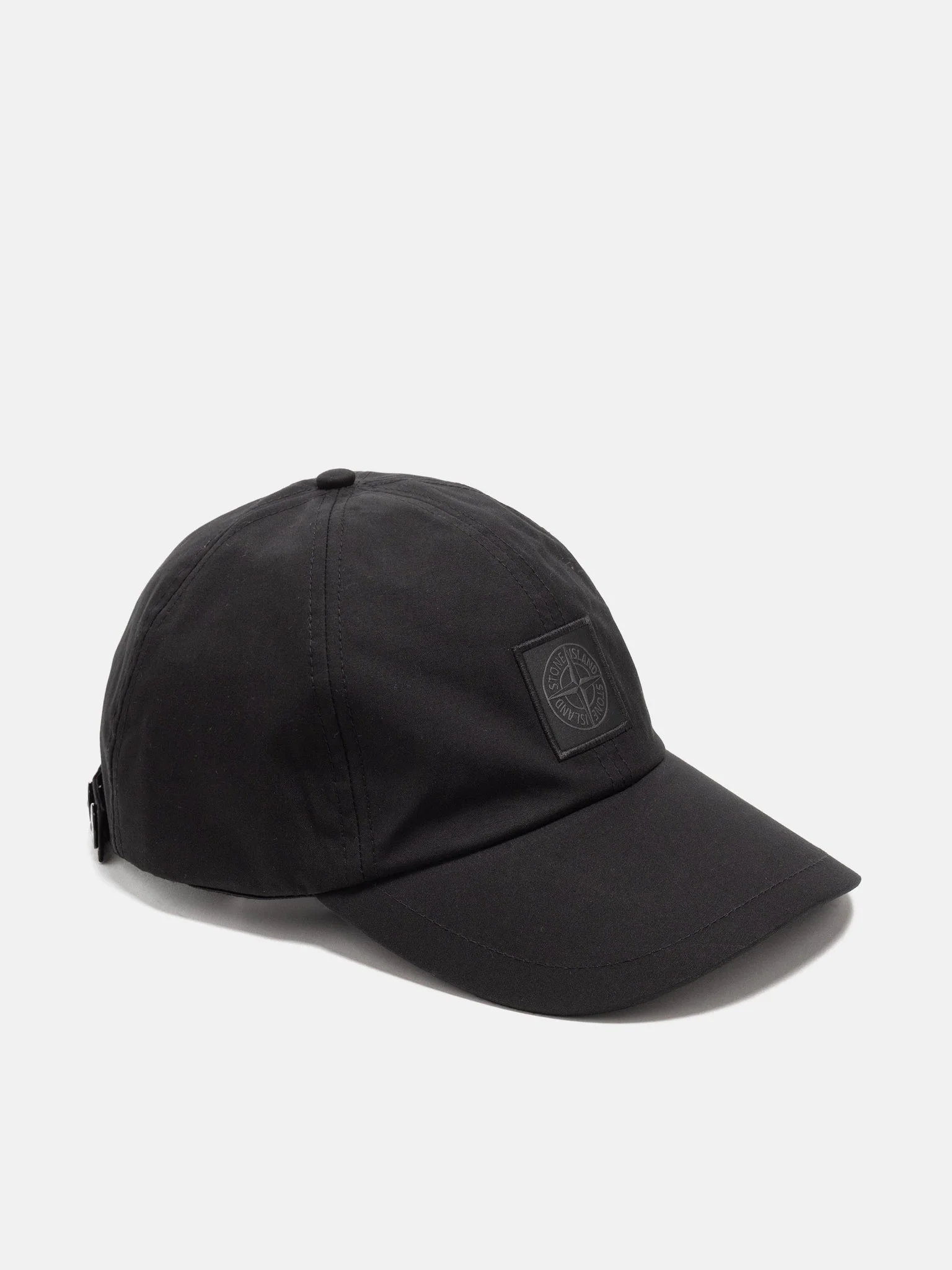 Ghost Piece Weatherproof Cotton Canvas Baseball Cap Black - 1