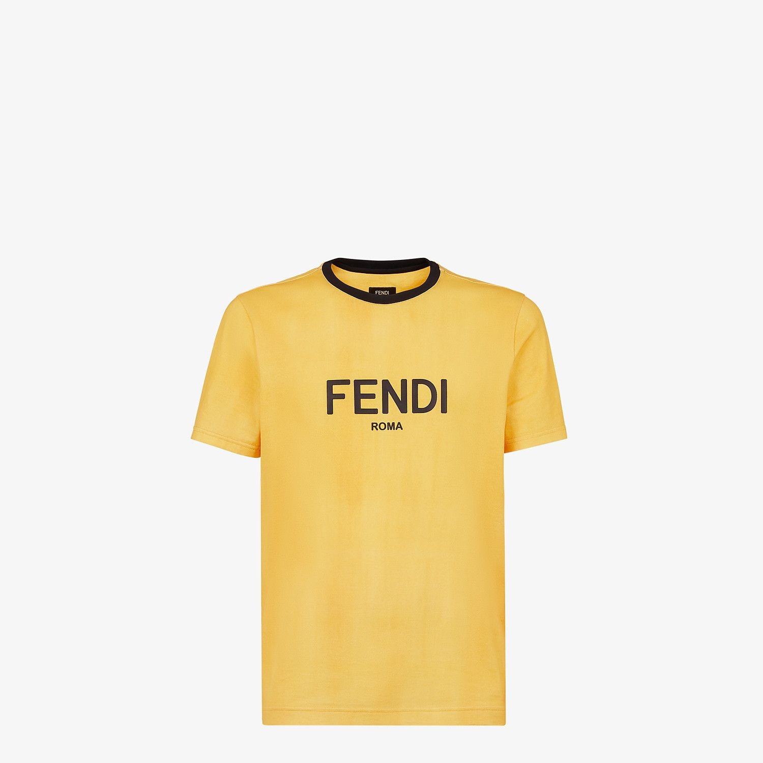 Yellow cotton T-shirt - 1