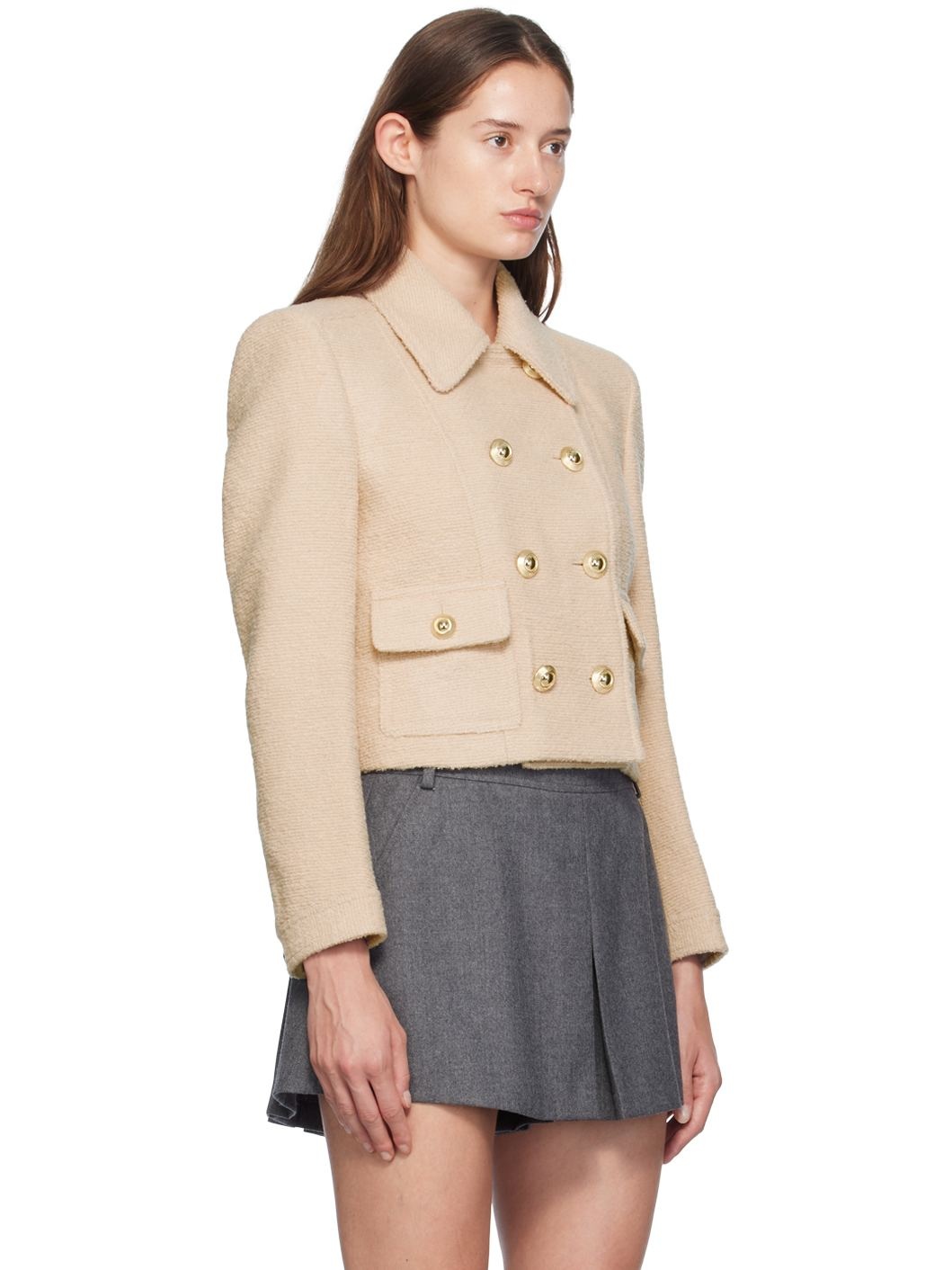 Beige Chasseur Jacket - 2
