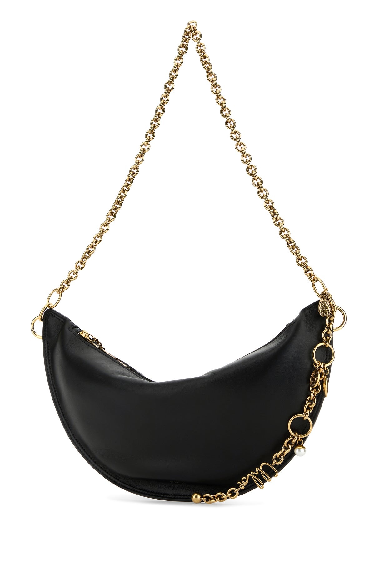Black nappa leather Chloe Icons shoulder bag - 2