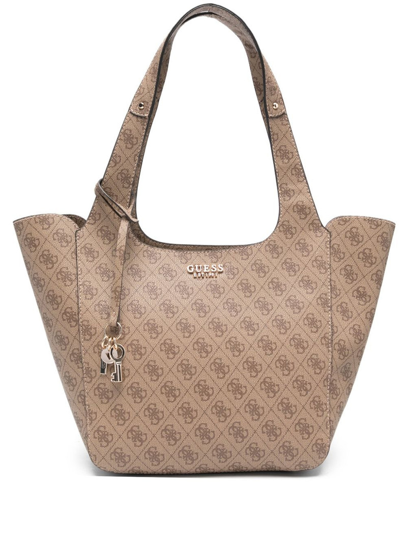 logo-plaque tote bag 1