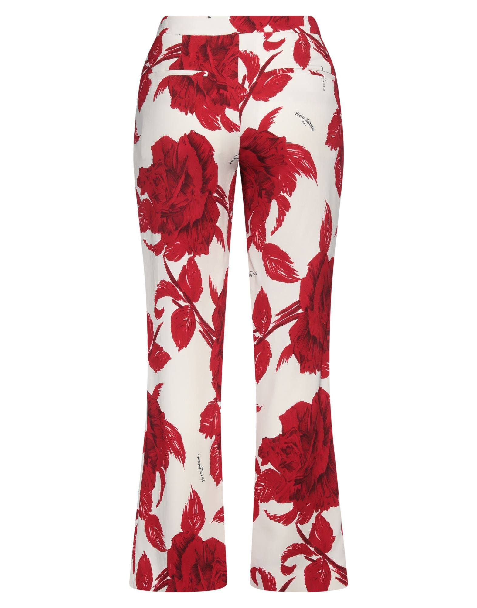 Red Women's Casual Pants - 2