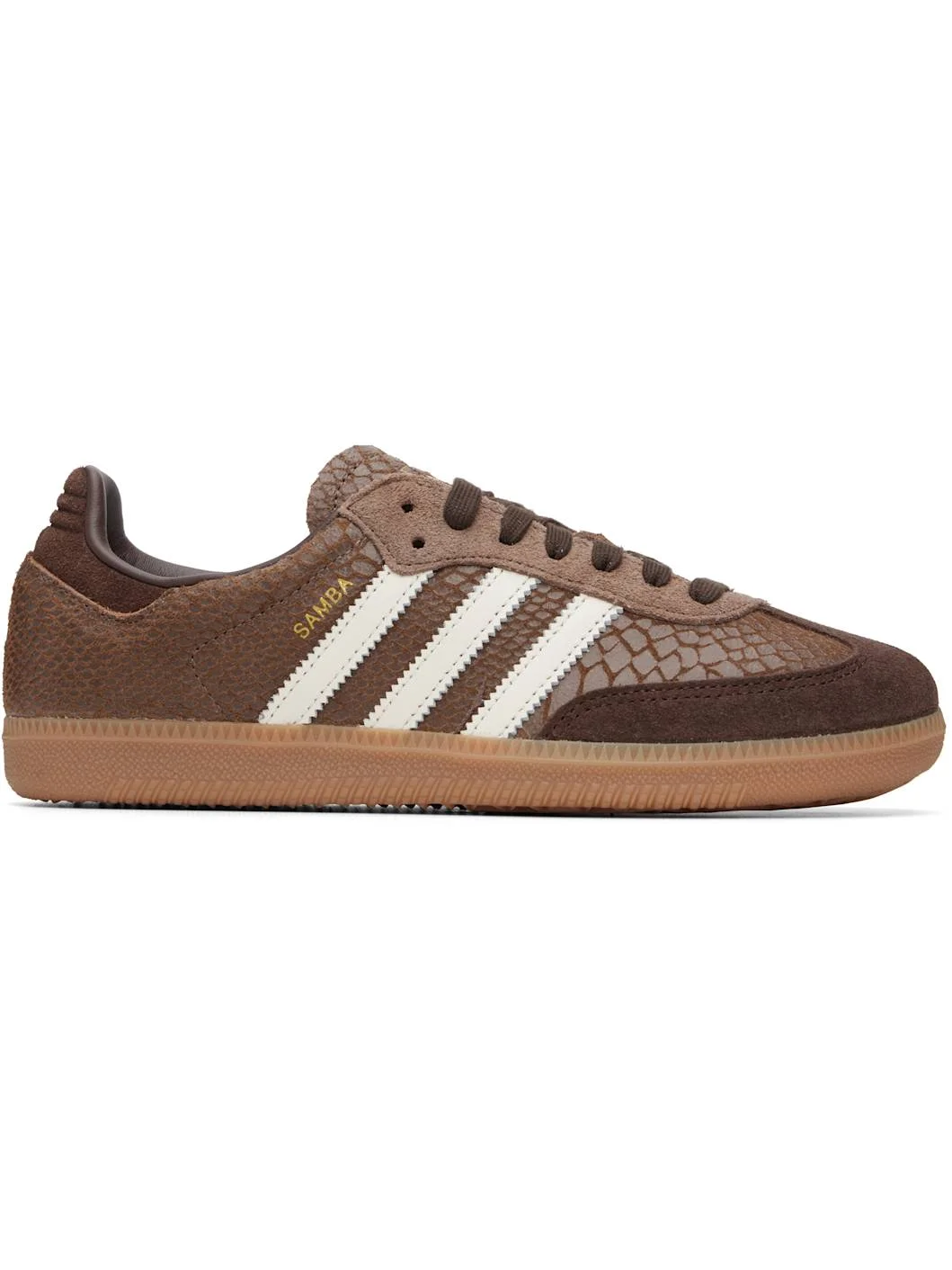 Brown Samba OG Sneakers - 1