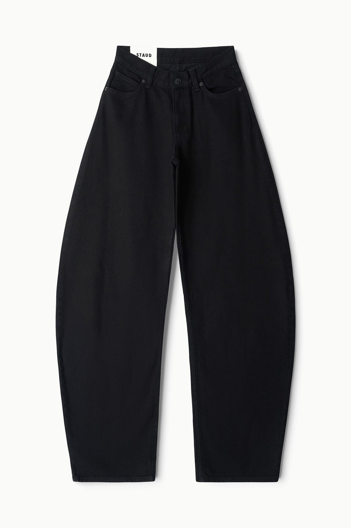 STAUD JACKSON BARREL JEAN BLACK - 10