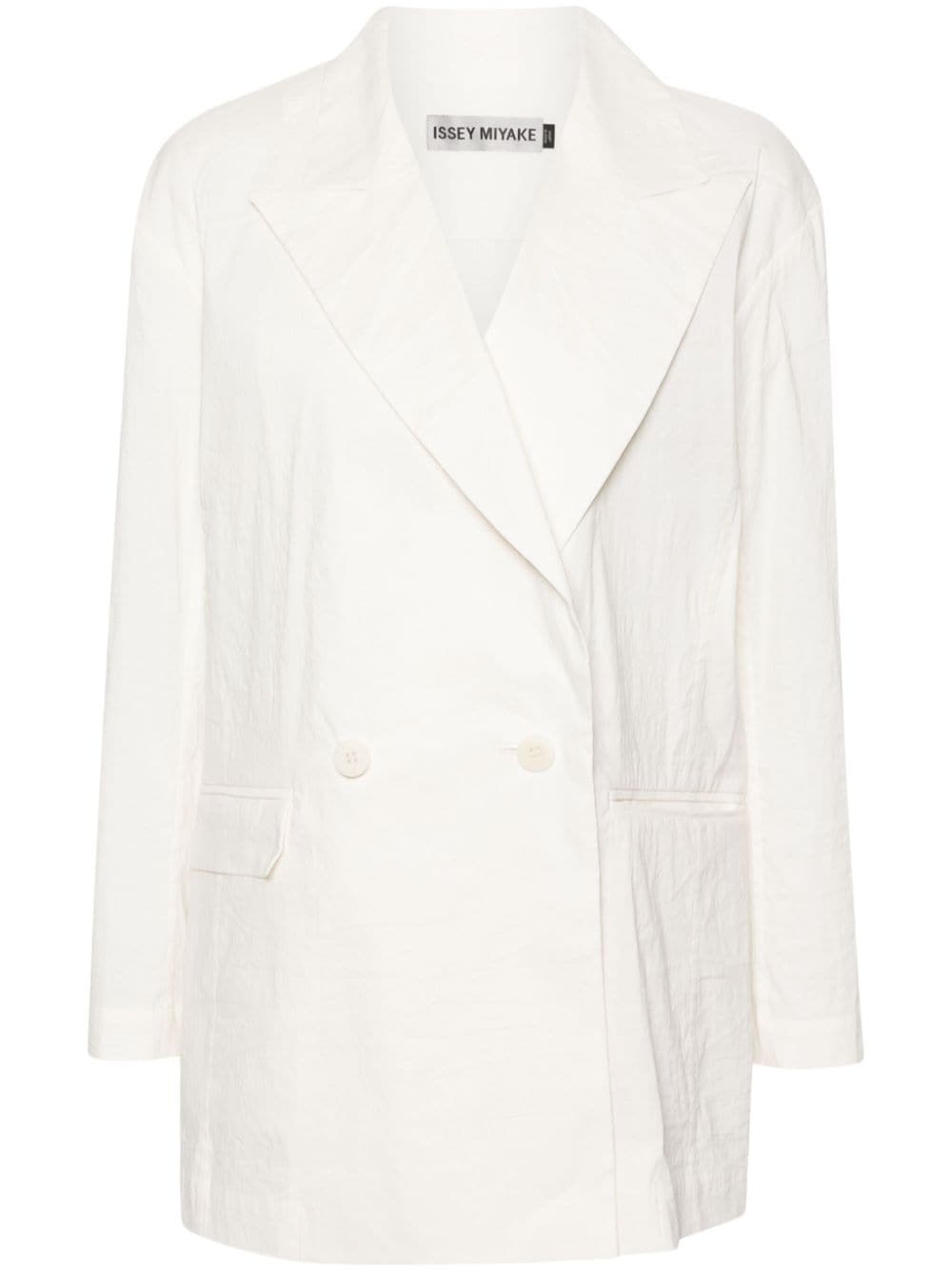 Issey Miyake Women Double-Breasted Jacket - 1