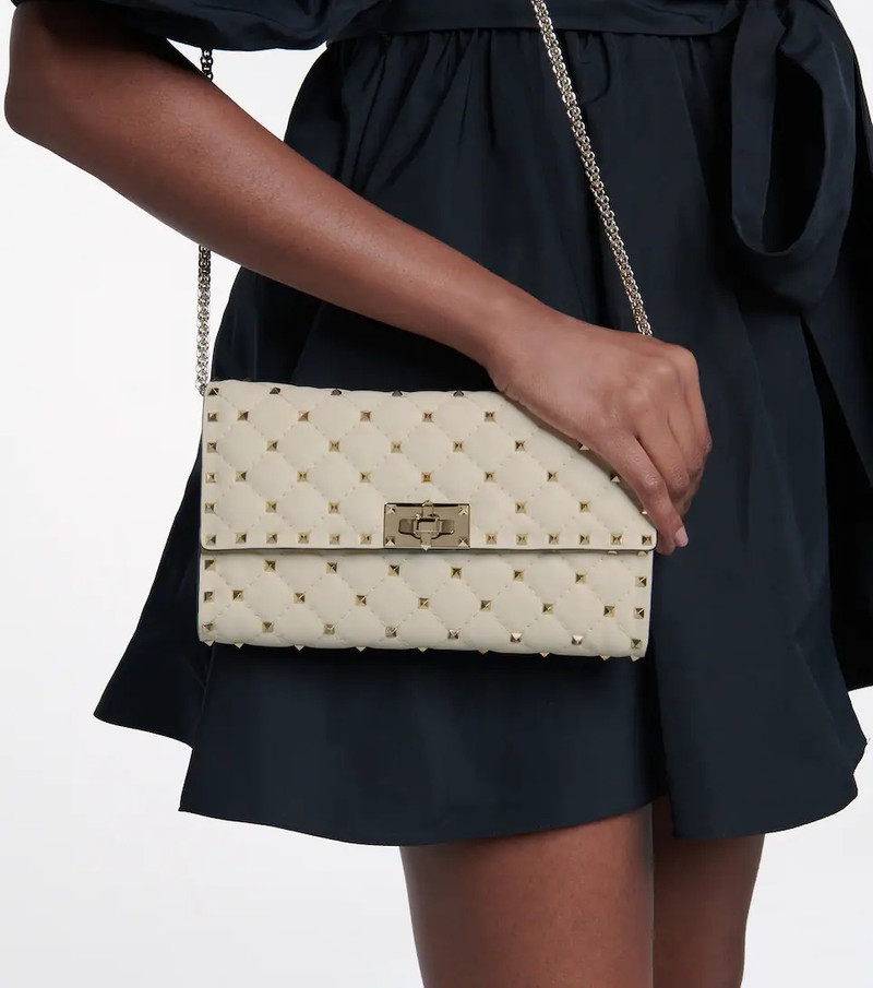 Rockstud Spike Small leather shoulder bag 2
