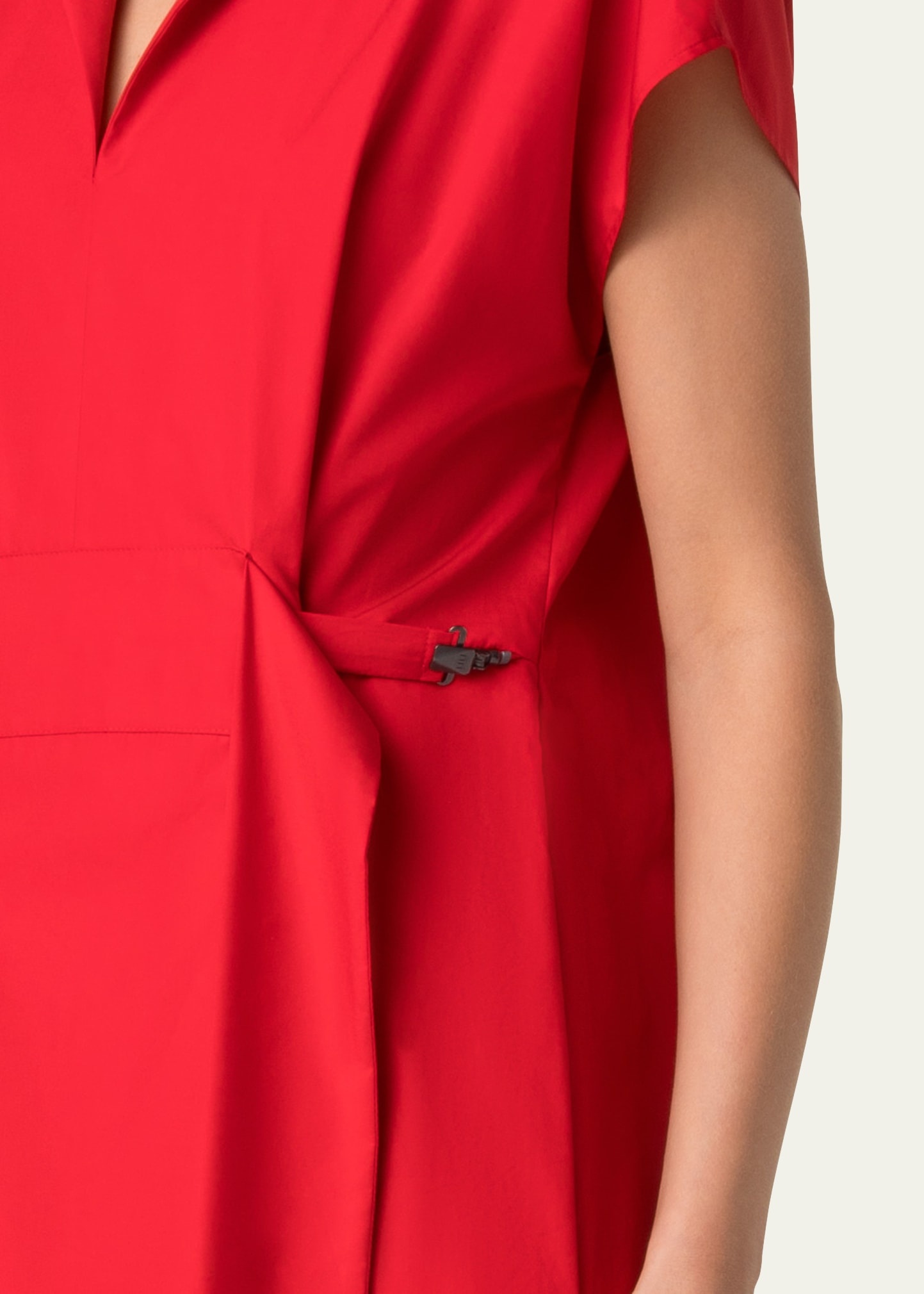 Cotton Poplin Midi Shirtdress - 5