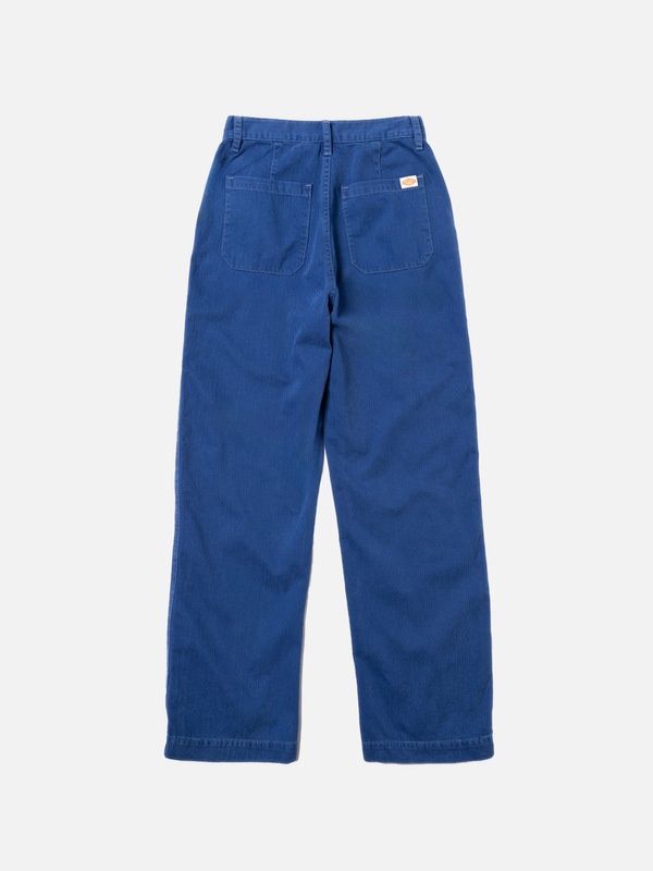 Wendy Herringbone Pants Blue - 5