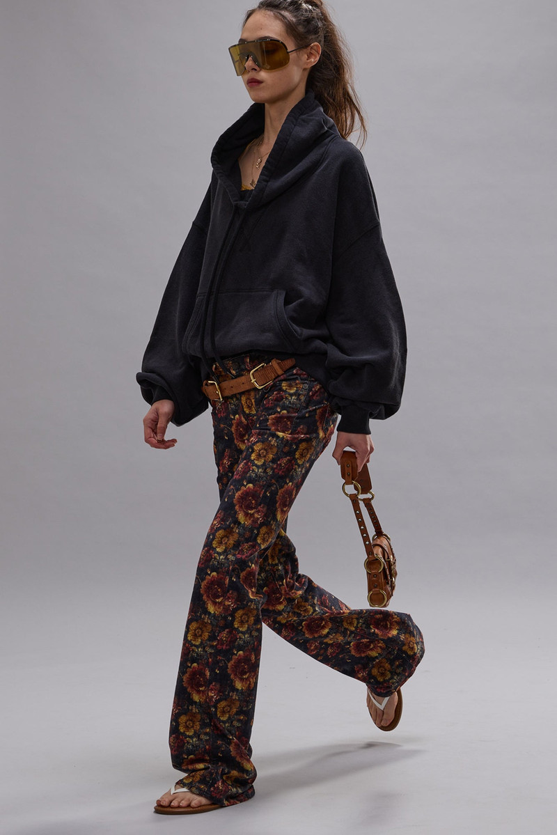 R13 FUNNEL NECK CROPPED POPOVER outlook