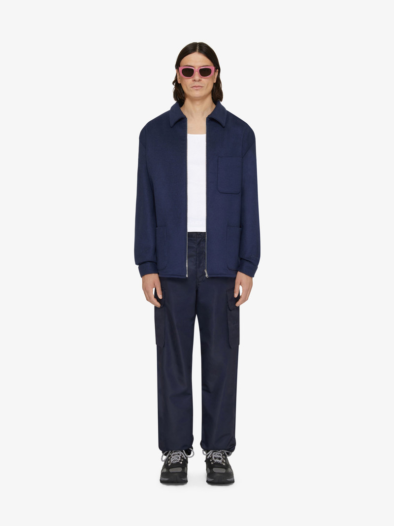 Givenchy OVERSHIRT IN DOUBLE FACE WOOL AND CASHMERE outlook