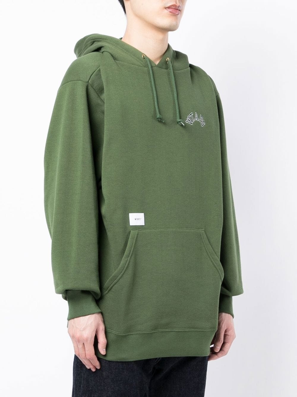 logo-print pullover hoodie - 3