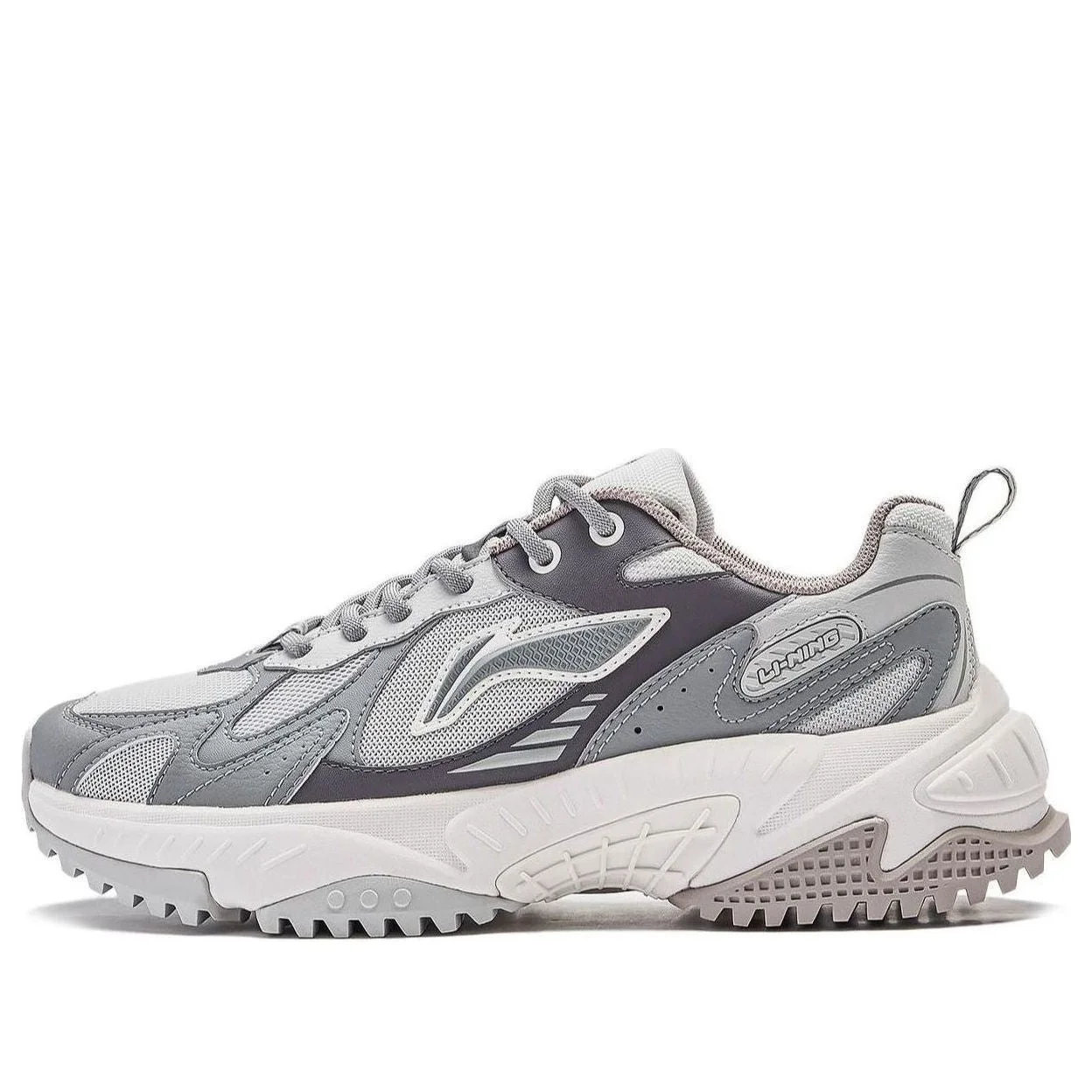(WMNS) Li-Ning Qixing 2.0 'Grey White' AGCT312-3 - 1
