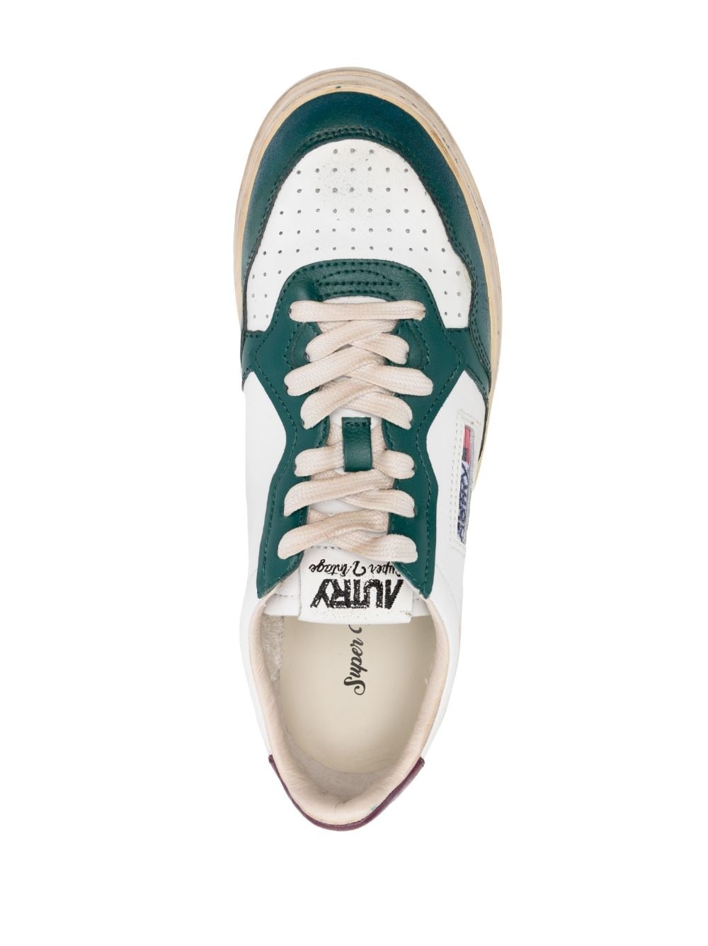 Medalist distressed-finish sneakers - 4