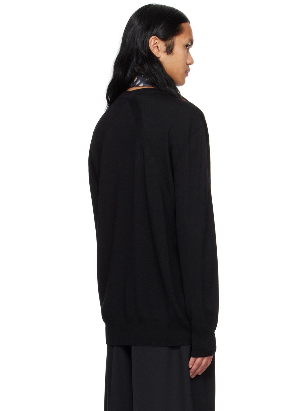 Black Crewneck Sweater - 3