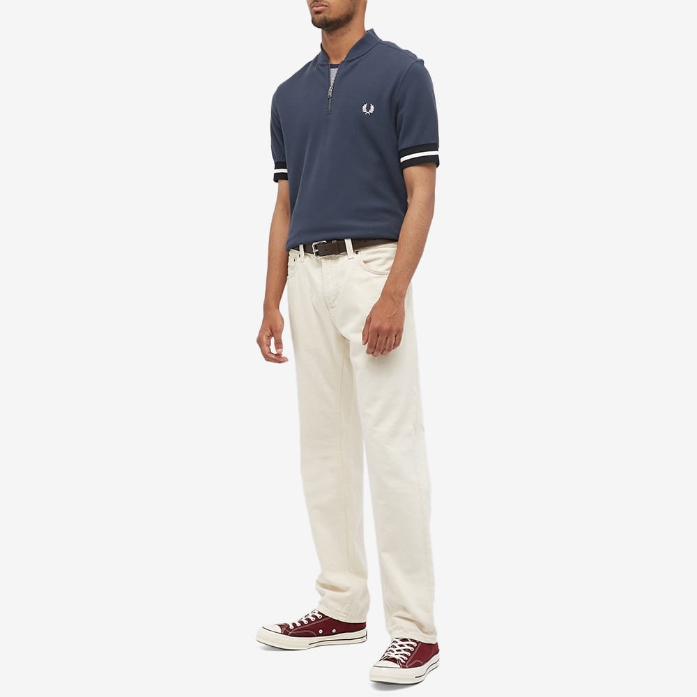 Fred Perry Zip Neck Polo - 5