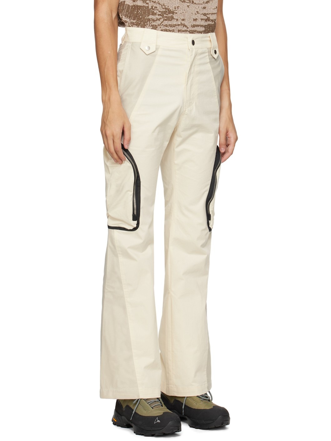 Off-White Paneled Cargo Pants - 2